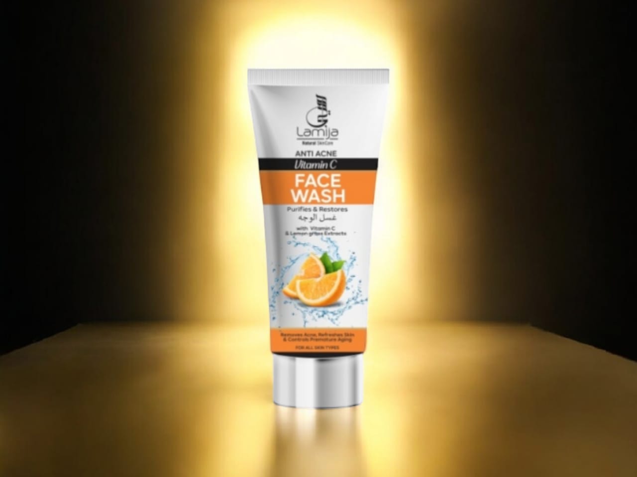 Lamija Anti Acne Vitamin C Face Wash